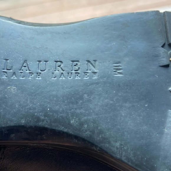 Black leather Ralph Lauren Riding boots - Picture 4 of 5